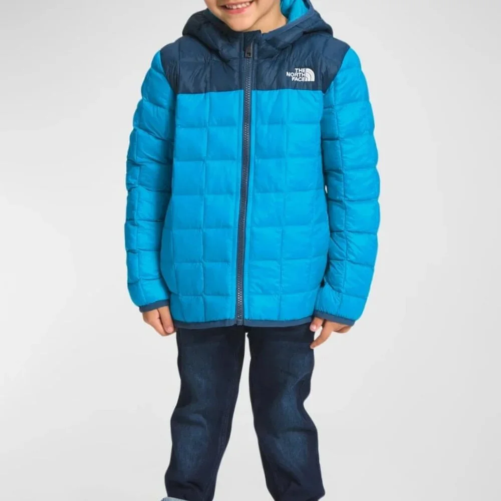 THE NORTH FACE x CDG Thermoball Hooded Puffer Jacket Blu\Blk 7\8 MSRP $170